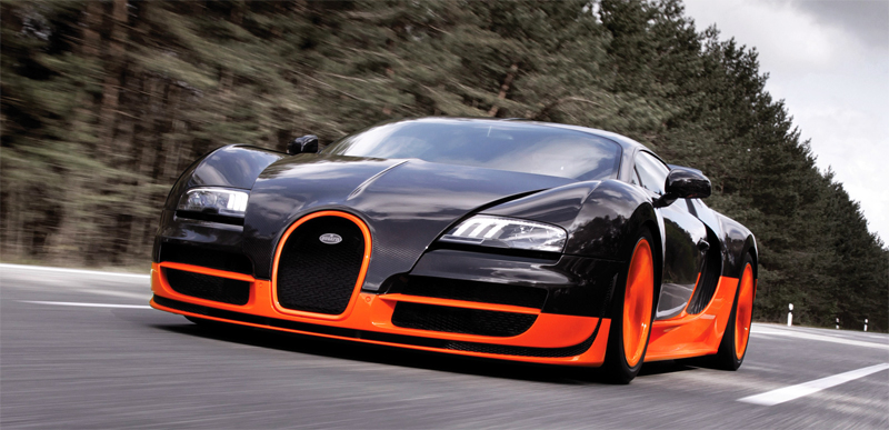 Интересное о Bugatti  Veyron